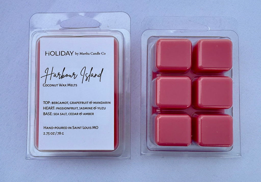 Harbour Island Holiday Wax Melts (Yuzu Blossom + Sea Salt)