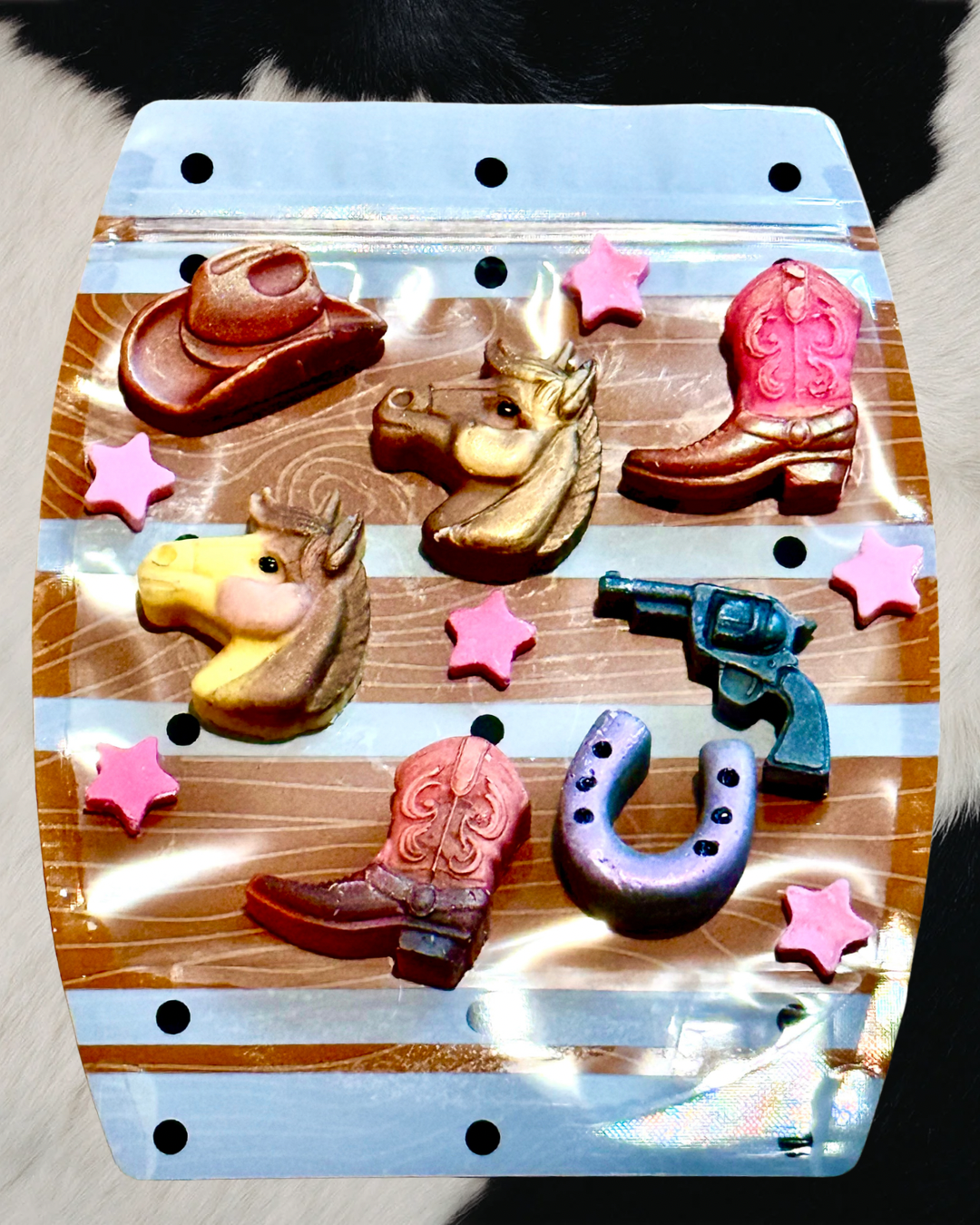 Cowgirl TinyTarts Melts (Sea Salt + Freesia + Green Leaves)