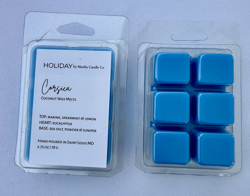 Corsica Holiday Wax Melts (White Eucalyptus)