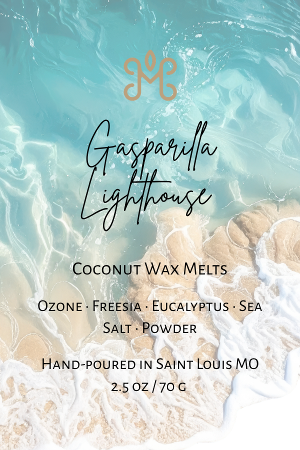 Gasparilla Lighthouse Limited Edition Wax Melts (Sea Salt, Ozone, Eucalyptus)